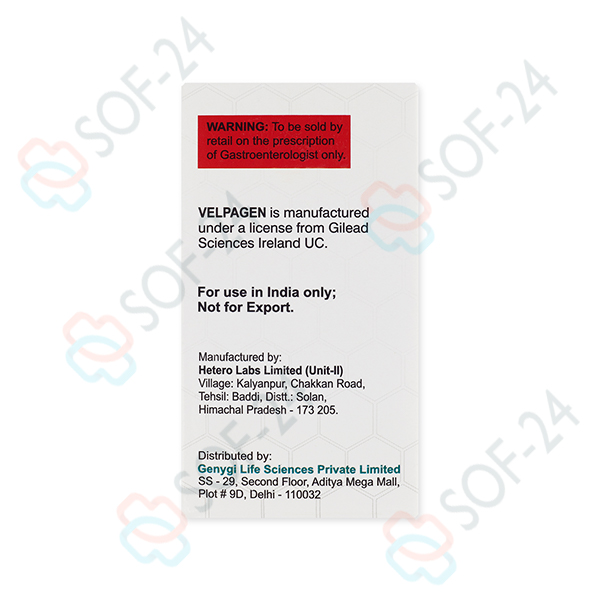 Velpagen Velpatasvir Sofosbuvir